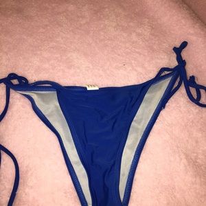 Blue bikini bottoms size s-m